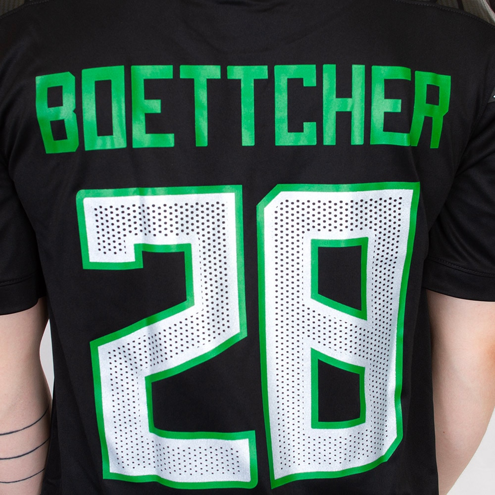 Student Athlete, Nike, Black, Jerseys, Polyester, Men, Football, NIL, Tonal, Diamond Plate, #28, Bryce Boettcher, 983428